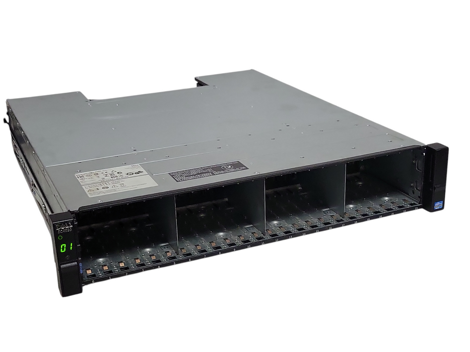 Dell Compellent SC4020 24x 2.5" Drive Array 2x 10G-ISCSI-2 Controller 2x PSU