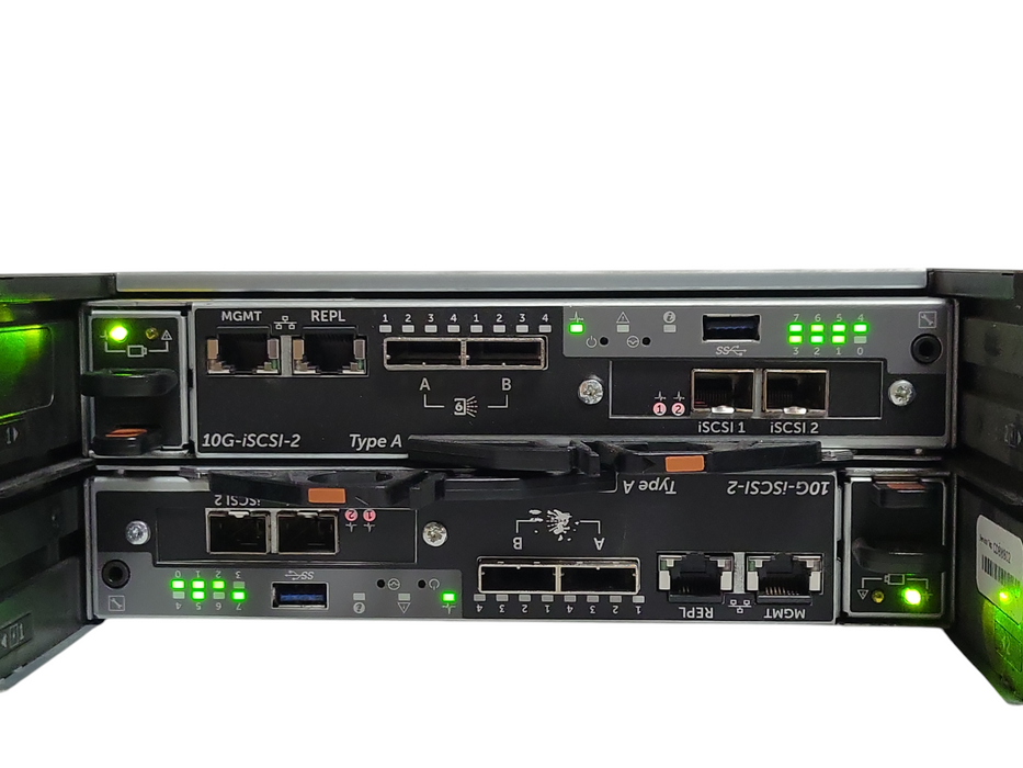 Dell Compellent SC4020 24x 2.5" Drive Array 2x 10G-ISCSI-2 Controller 2x PSU