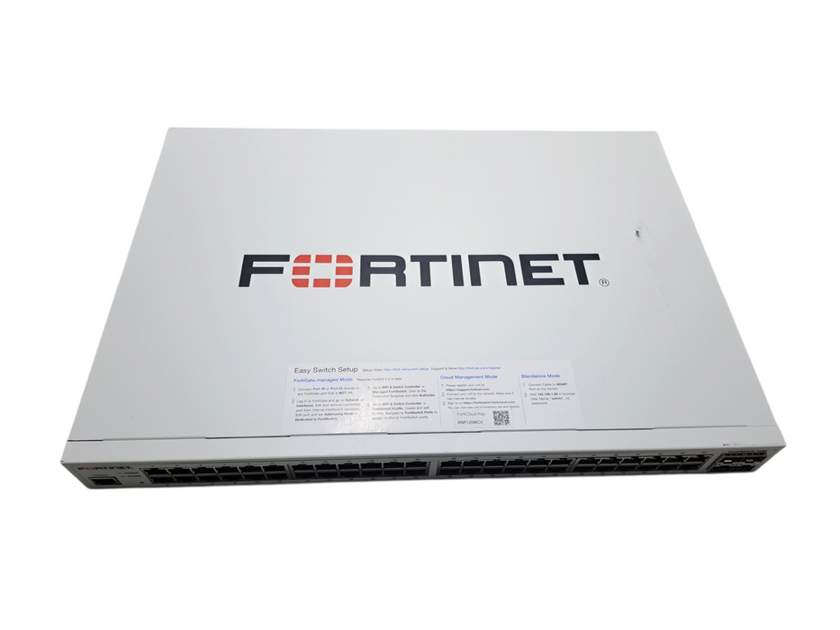 Fortinet FortiSwitch 148E FS-148E | 48-Port Gigabit Managed Switch 4x SFP