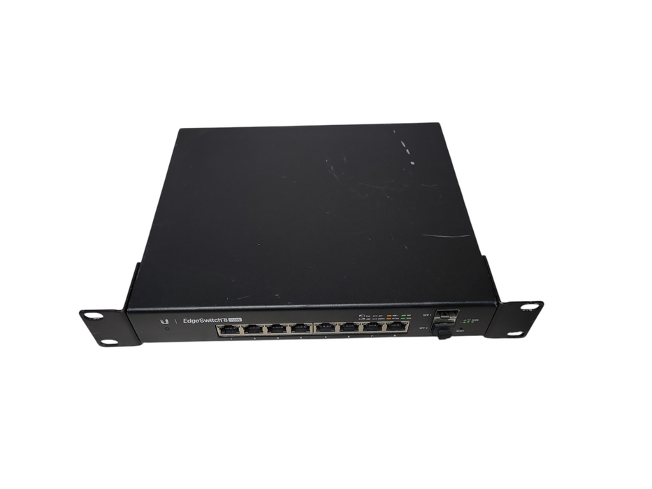 Ubiquiti EdgeSwitch 8 - 8-Port Gigabit PoE+ Switch with 2 SFP - ES-8-150W