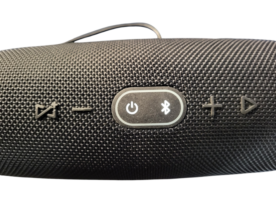 JBL Charge 4 Bluetooth Portable Speaker Black IPX7 Waterproof  READ