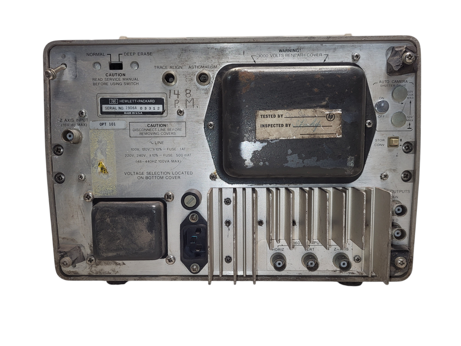 Hewlett Packard / HP 1741A Oscilloscope (100MHz) READ