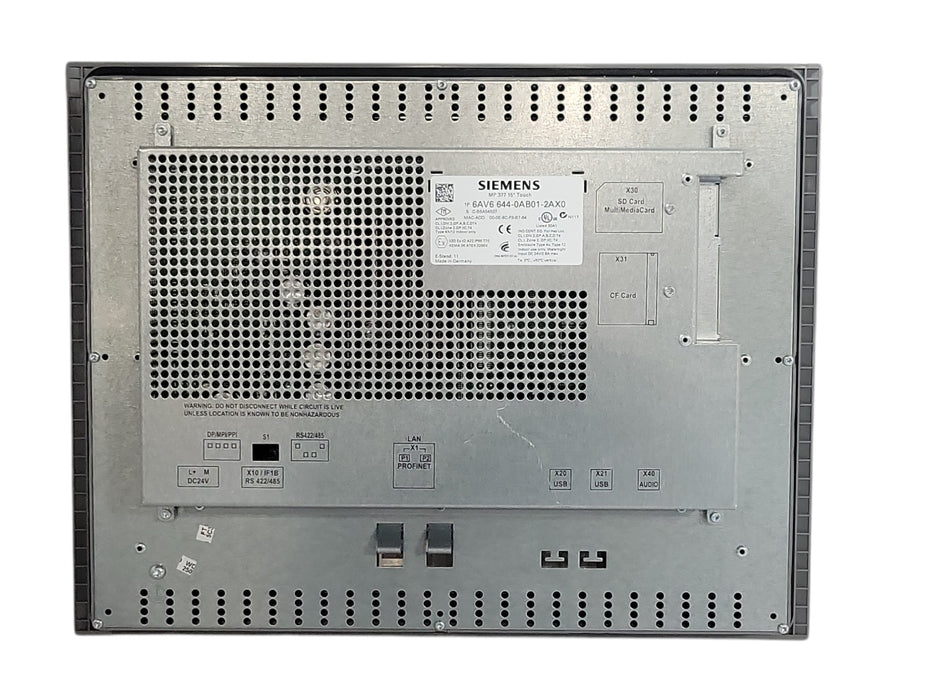 SIEMENS 6AV6 644-0AB01-2AX0 SIMATIC MP 377 15" Touch Panel, READ
