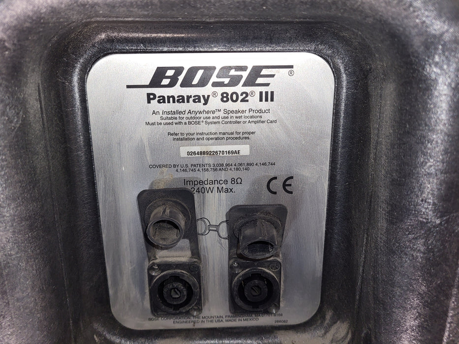 Bose Panaray 802 Series III rugged 240-watt full-range professional loudspeaker