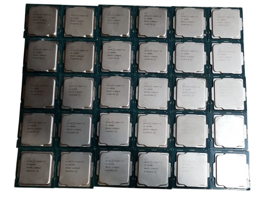 Lot of 30x, 10th Gen i-series Desktop CPUs (CPU10-8)
