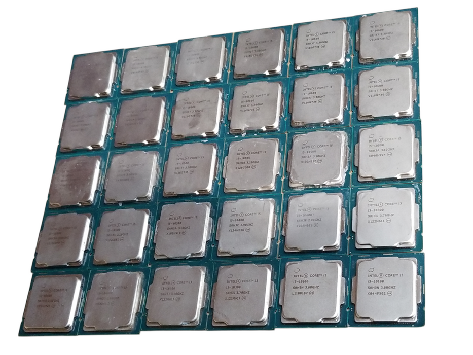 Lot of 30x, 10th Gen i-series Desktop CPUs (CPU10-8)
