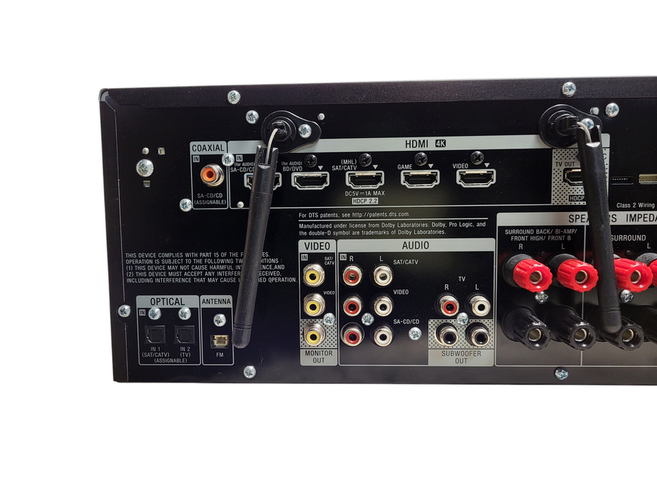 Sony STR-DN860 7.2 Channel AV Receiver Bluetooth 4K HDMI Hi-Res Audio No Remote