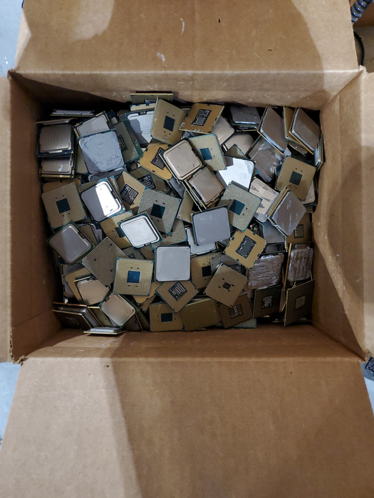 As-is Mixed Assorted CPUs 50.1lbs(22.8Kg)