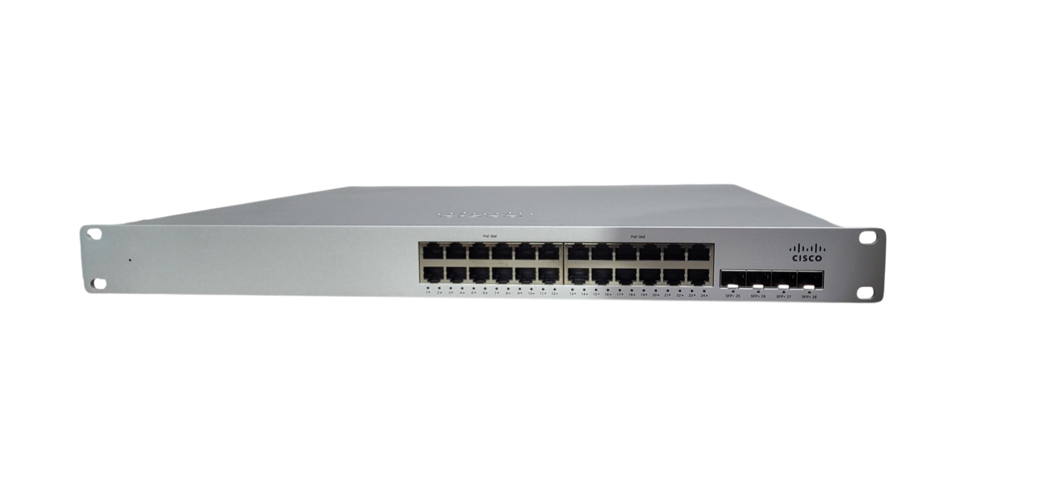 Open Box Cisco Meraki MS350-24P (unclaimed) 24-Port Switch