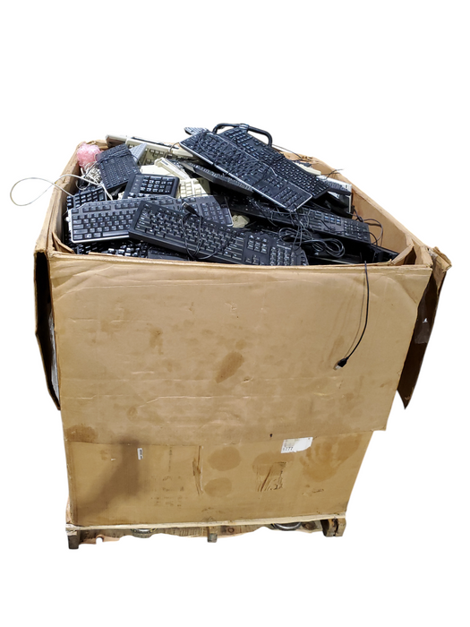 Bin of Assorted Wired Keyboards/Mice (AS-IS) Approx 746lbs
