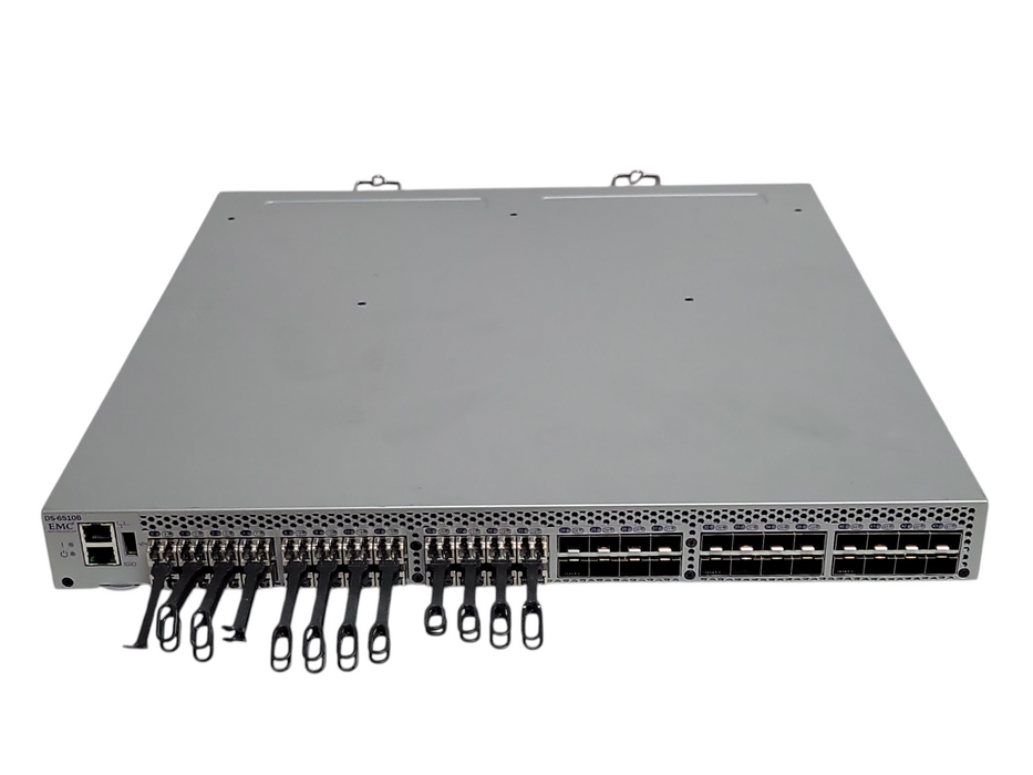 Brocade EMC 6510 DS-6510B 48-Port (24 Active) 16Gb FC EM-6510-24-16G-R, 24 x SFP