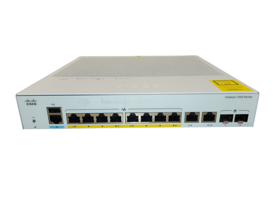 Cisco Catalyst 1000 Switch C1000-8P-2G-L 8x GE PoE/2x 1G SFP Combo