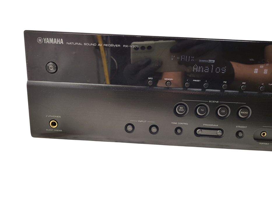 Yamaha RX-V371 5.1 HDMI Home Theater Surround Sound Receiver Stereo No remote