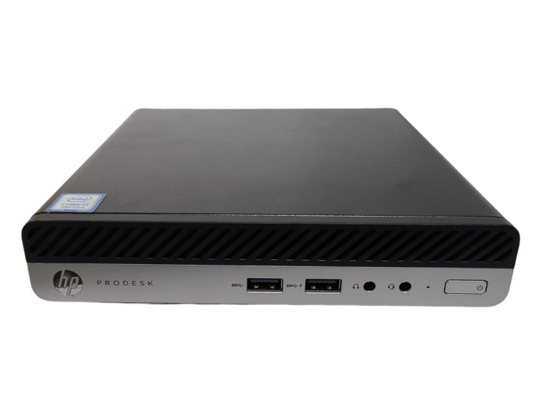 HP ProDesk 400 G5 Desktop Mini, i3-9100T 3.10GHz 4C, 8GB DDR4, 256GB NVMe, WiFi, PWR