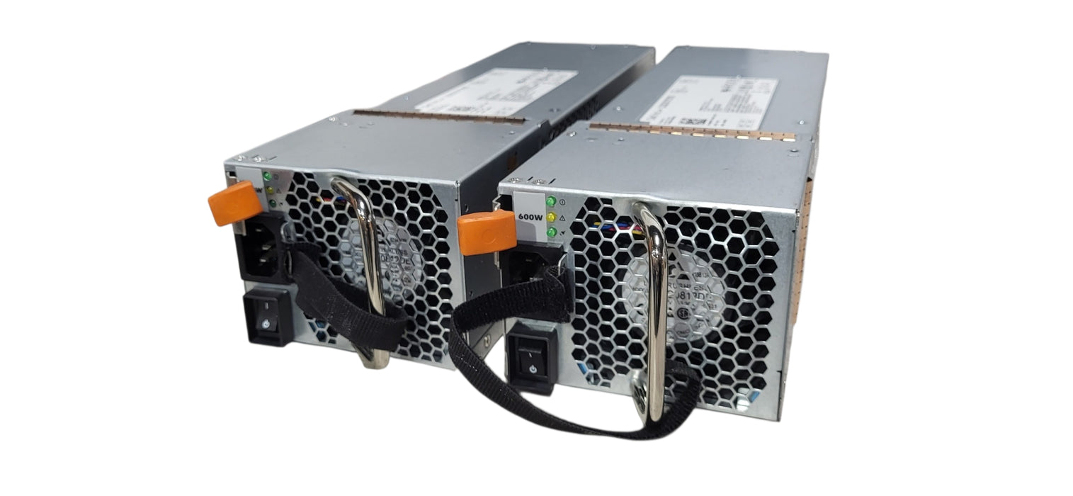Pair of DELL L600E-S0 06N7YJ POWERVAULT 600W 80+ SILVER 100-240V 47-63HZ PSU