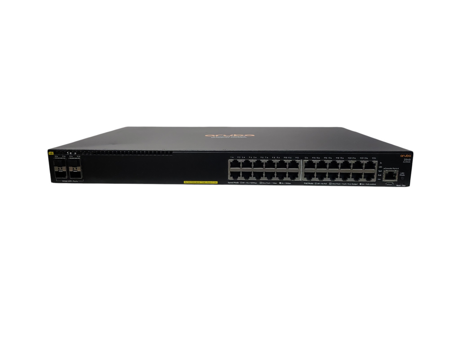 HPE Aruba 2540 24x-1GbE PoE+ 4x-1/10GbE SFP+ Network Switch JL356A