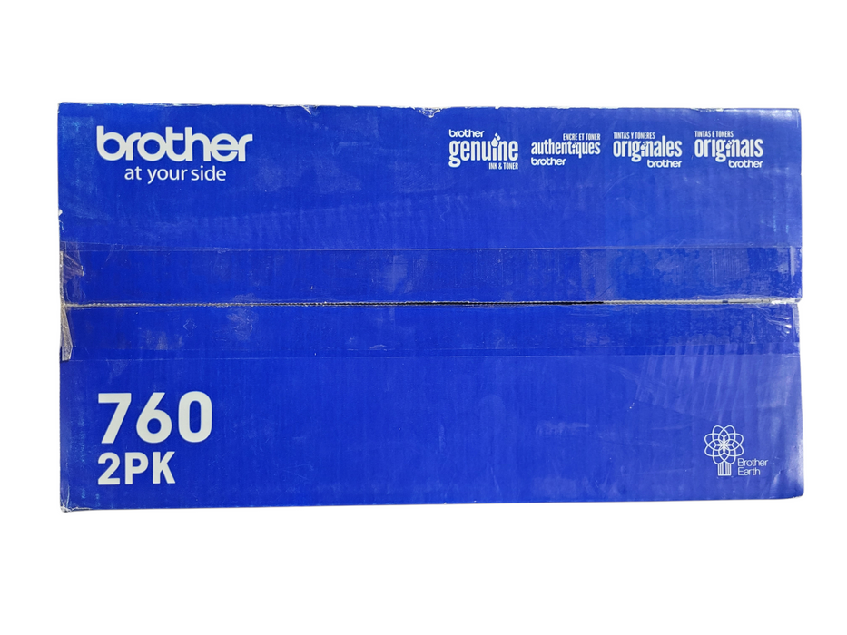 Brother TN760 2PK Toner Genuine