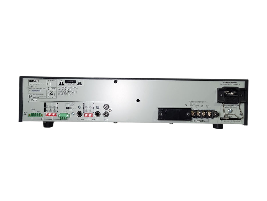 Bosch PLE-1ME060-US Plena Mixer Amplifier