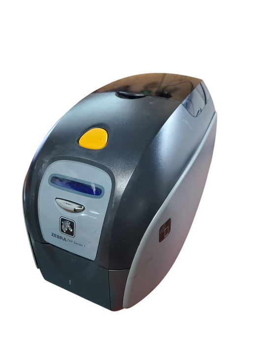 Zebra ZXP Series 1 ID Card Printer - Z11-000C0000US00 *READ*
