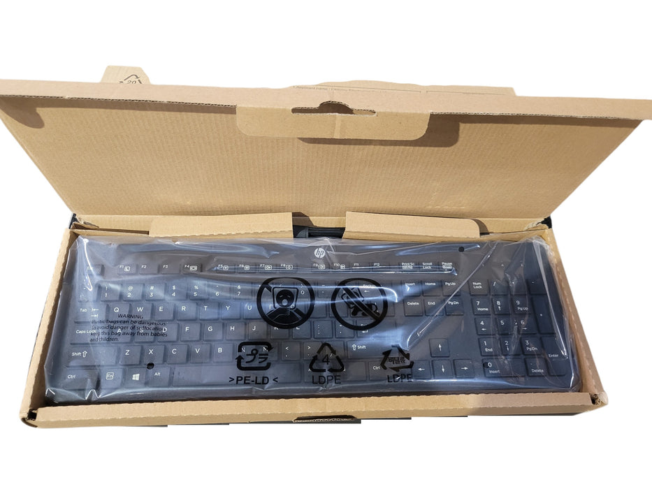HP USB Slim Keyboard Win 8 US Wired USB Keyboard 803181-001