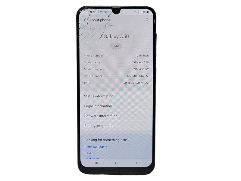 Samsung Galaxy A50 64GB (SM-A505W) READ $