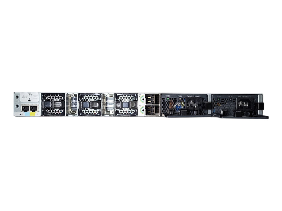 Cisco Catalyst 9300 48 PoE+ C9300-48P-A 48-Port PoE+ Switch w/ 2x 715W PSU