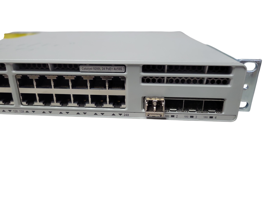 Cisco C9200L-24P-4X-E V02 | 24-Port Gigabit PoE+ Switch 4x 10G SFP+ w/ 1x 600W