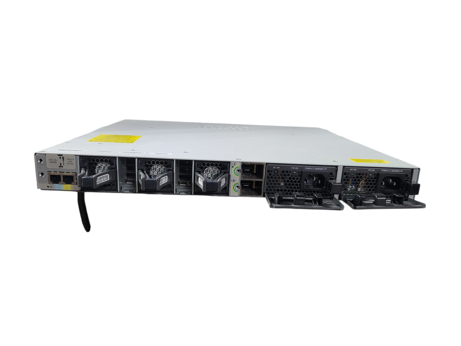 Cisco Catalyst C9300-24T 24-Port Gigabit Ethernet Switch – Factory Reset, Clean