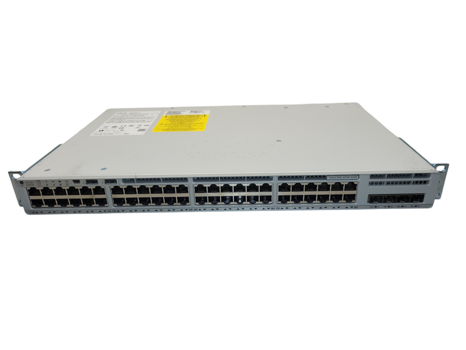 Cisco C9200L-48P-4X-E Catalyst 9200L 48-Port Gigabit PoE+ Network Switch