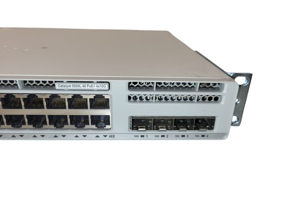 Cisco C9200L-48P-4X-E Catalyst 9200L 48-Port Gigabit PoE+ Network Switch