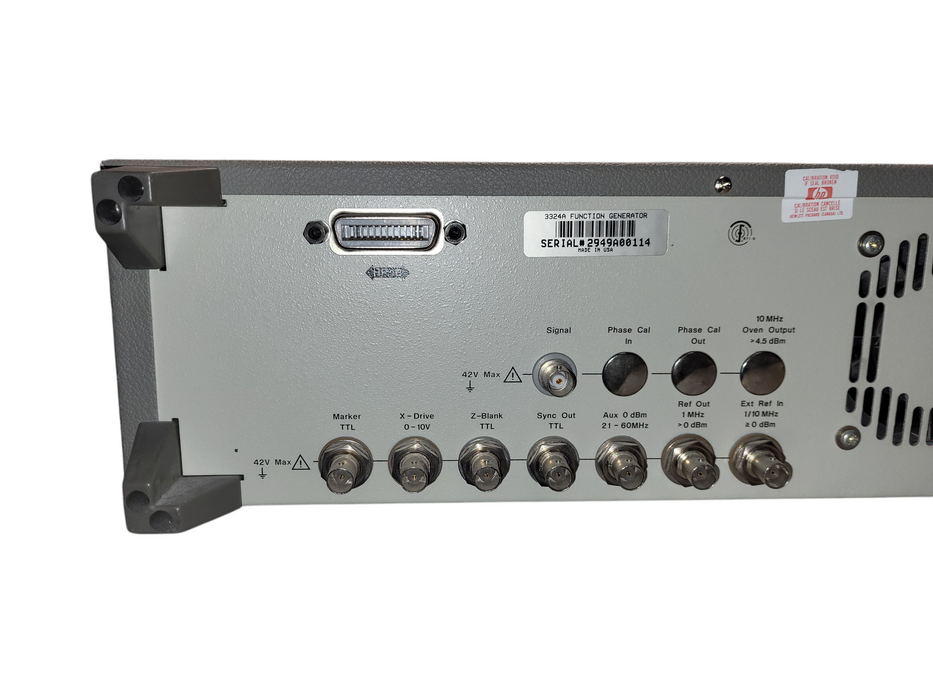 KEYSIGHT AGILENT HP 3324A Synthesizer/Function Sweep Generator 21MHz