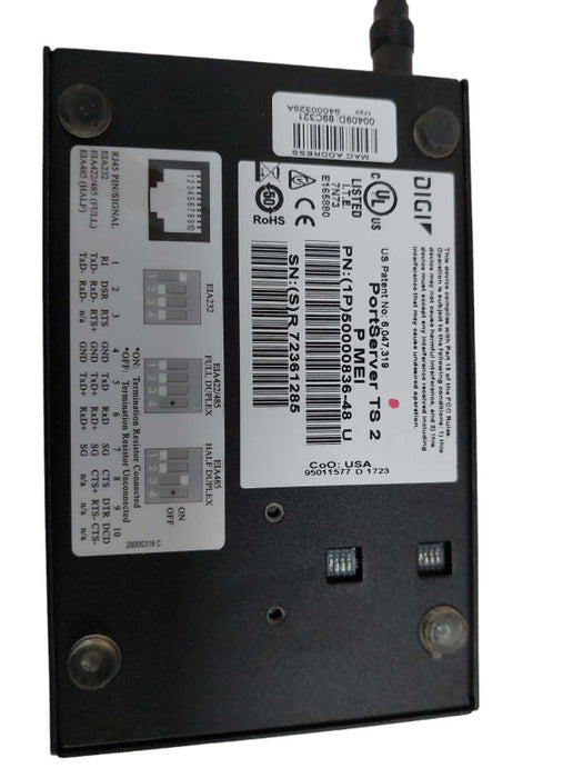 DIGI Port Server TS 2 P MEI Power Series w Adaptor =