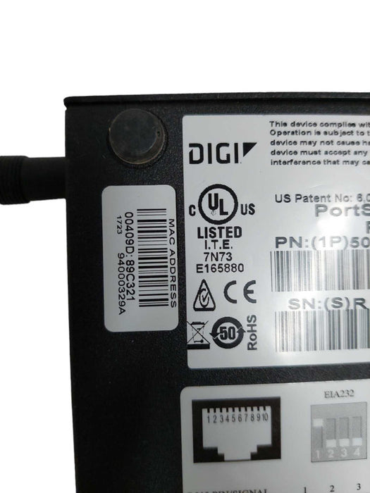 DIGI Port Server TS 2 P MEI Power Series w Adaptor =