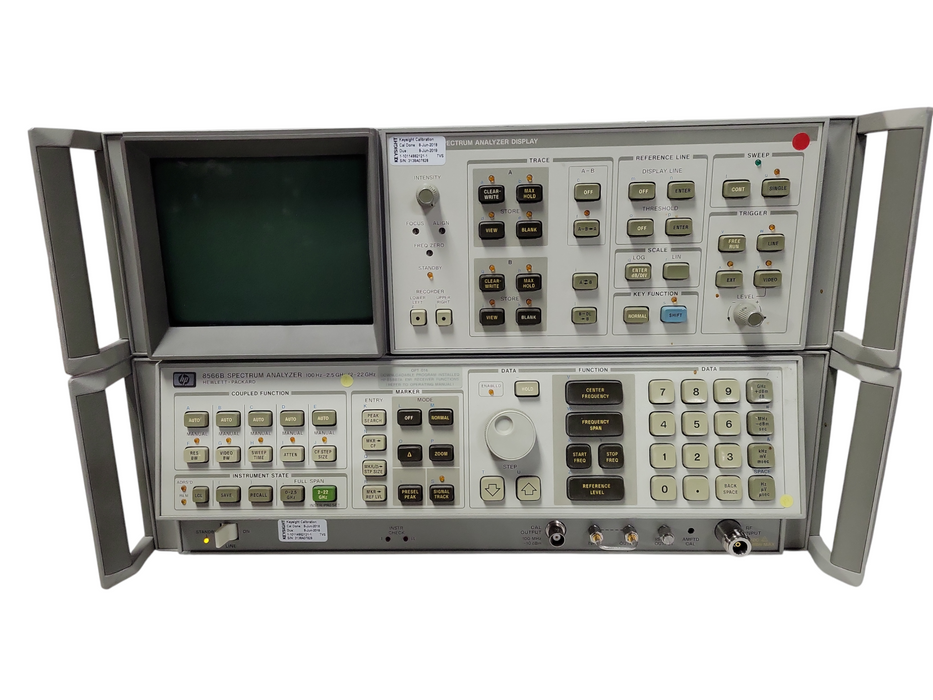 AGILENT HP 8566B SPECTRUM ANALYZER 100Hz to 22GHz