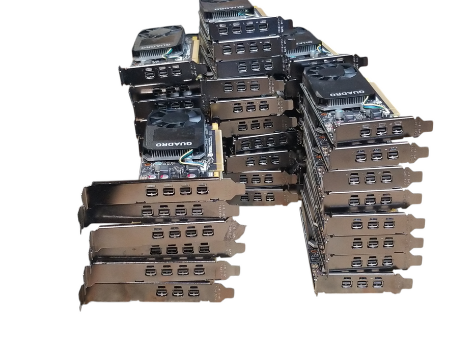 Lot of 42x Nvidia Quadro Graphics Card Mix Model/Profile *READ*