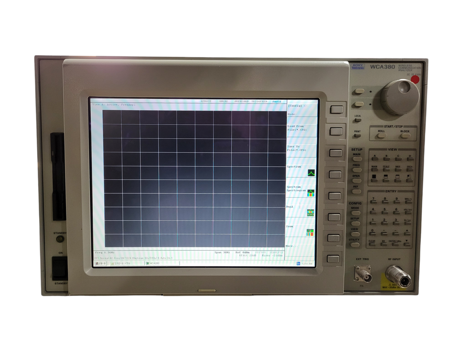 TEKTRONIX WCA380 8 GHz SPECTRUM & COMMUNICATION ANALYZER