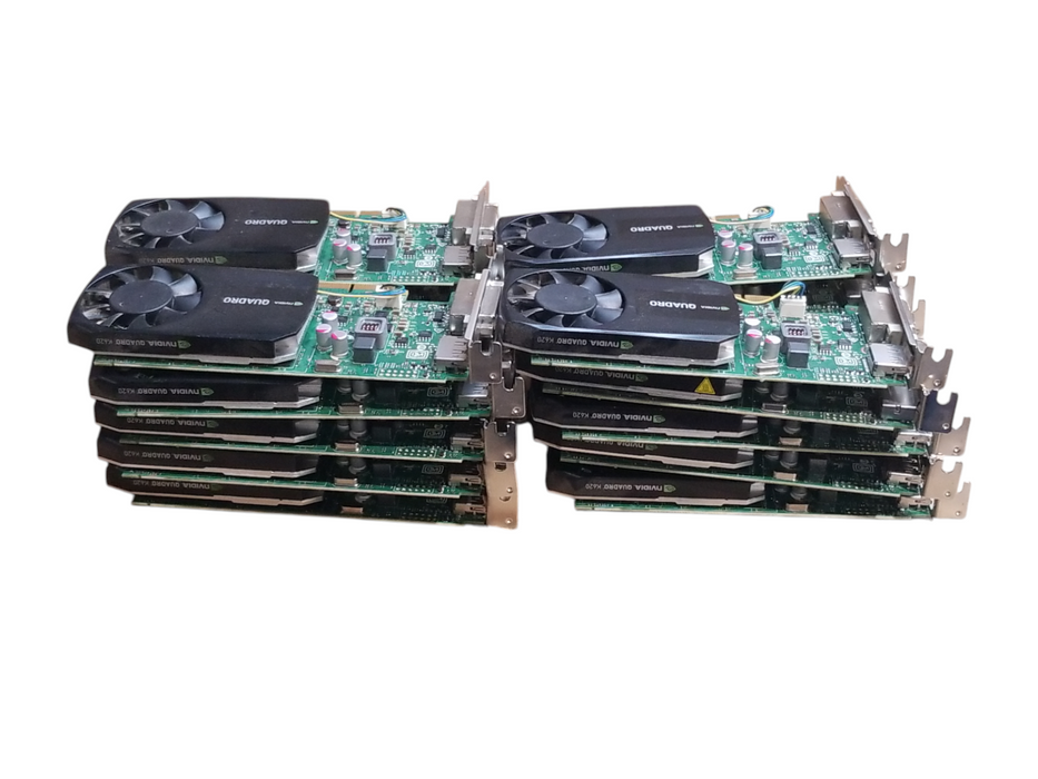 Lot of 20x Nvidia Quadro K620 Graphics Card Low Bracket