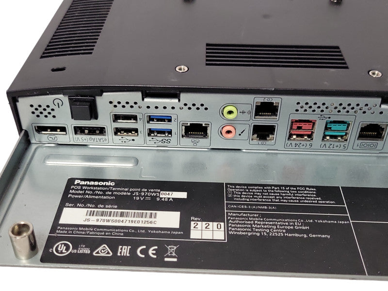 Panasonic POS Workstation Terminal JS-970WS0047 only, No Screen, READ _