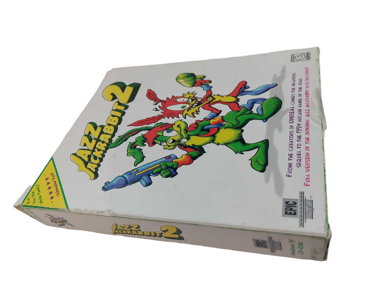Jazz JackRabbit 2 Windows 95 CD-ROM Game By Epic MegaGames  =