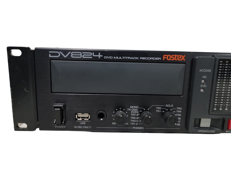 Fostex DV824 8x Track Rackmount DVD Recorder