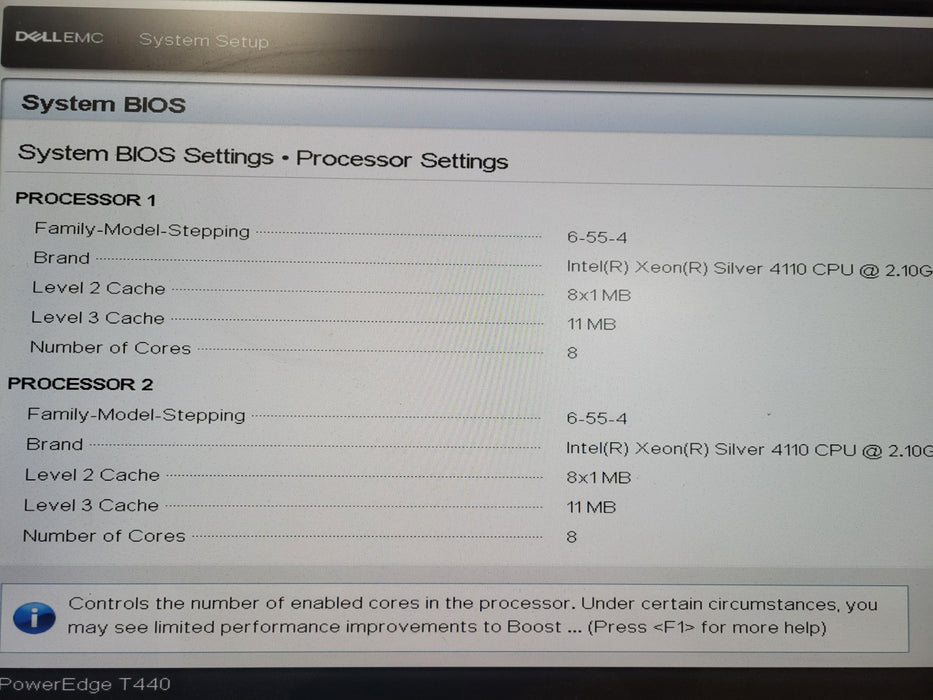 Dell PE T440, 2x Xeon Silver 4110 2.10GHz 96GB DDR4 PERC H730P 2x PSU, 16x 2.5"