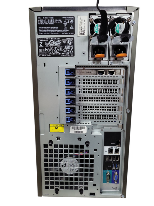 Dell PE T440, 2x Xeon Silver 4110 2.10GHz 96GB DDR4 PERC H730P 2x PSU, 16x 2.5"