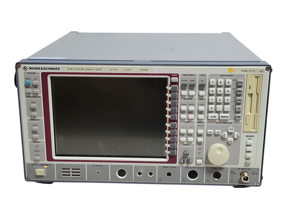 ROHDE&SCHWARZ Spectrum analyzer 20Hz 7GHz FSEB 1066.3010.30, READ