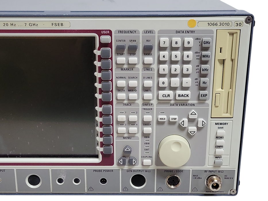 ROHDE&SCHWARZ Spectrum analyzer 20Hz 7GHz FSEB 1066.3010.30, READ