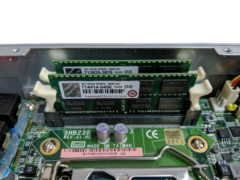 Axiomtek IPC932 Embedded PC i7-4770TE, 16GB RAM, NO HDD Q