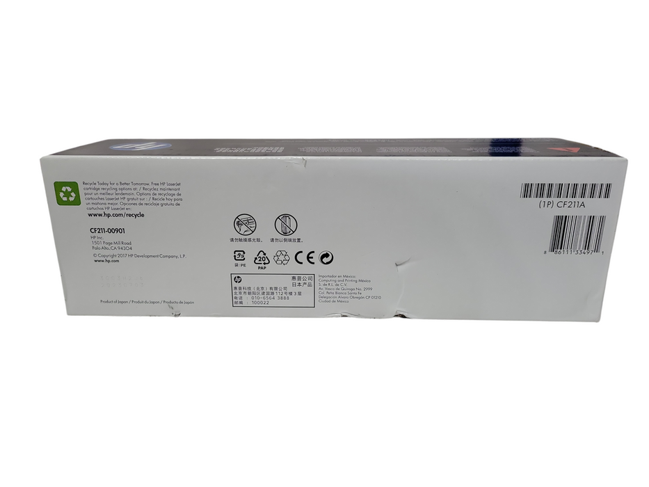 New HP 131A CF211A Cyan LaserJet Toner