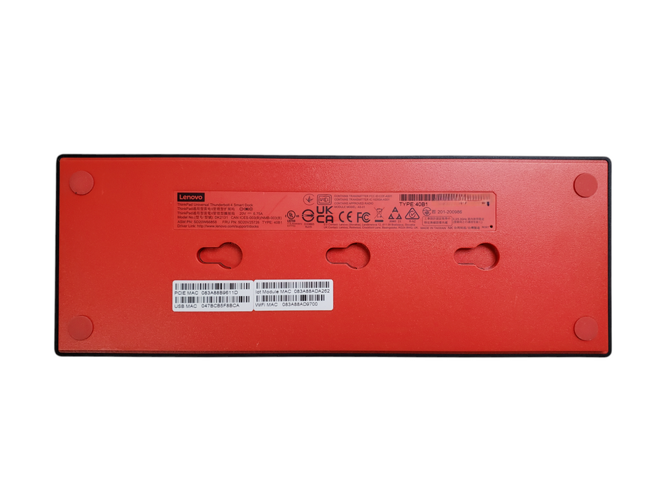 Lenovo ThinkPad Universal Thunderbolt 4 Smart Dock  - 40B1 DK2131