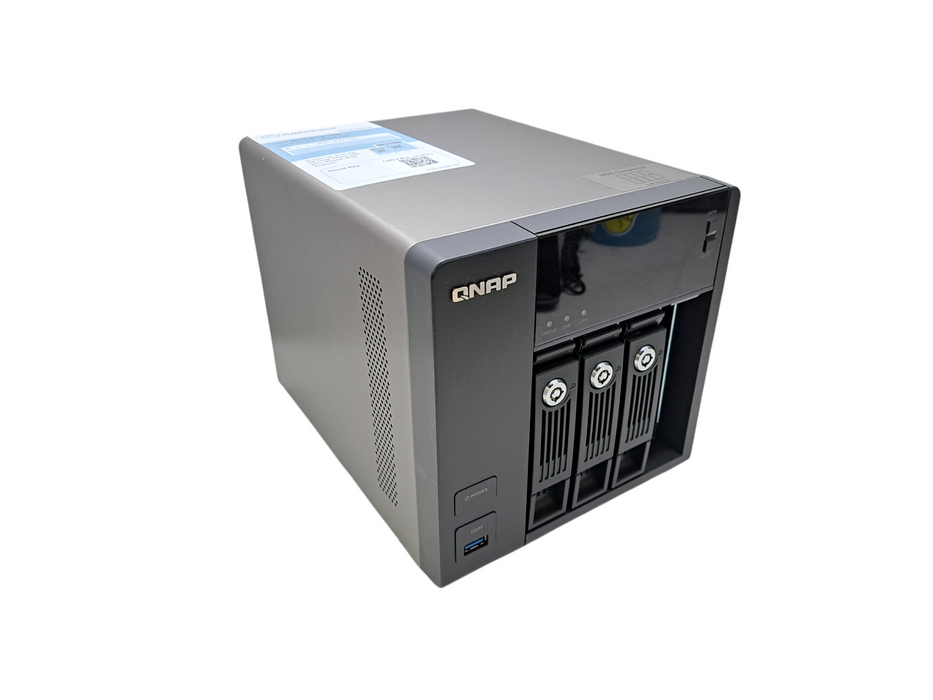 QNAP TS-453 PRO-8G | 4-Bay Network Attached Storage NAS w/ 1x 3TB HDD, 3x Caddy