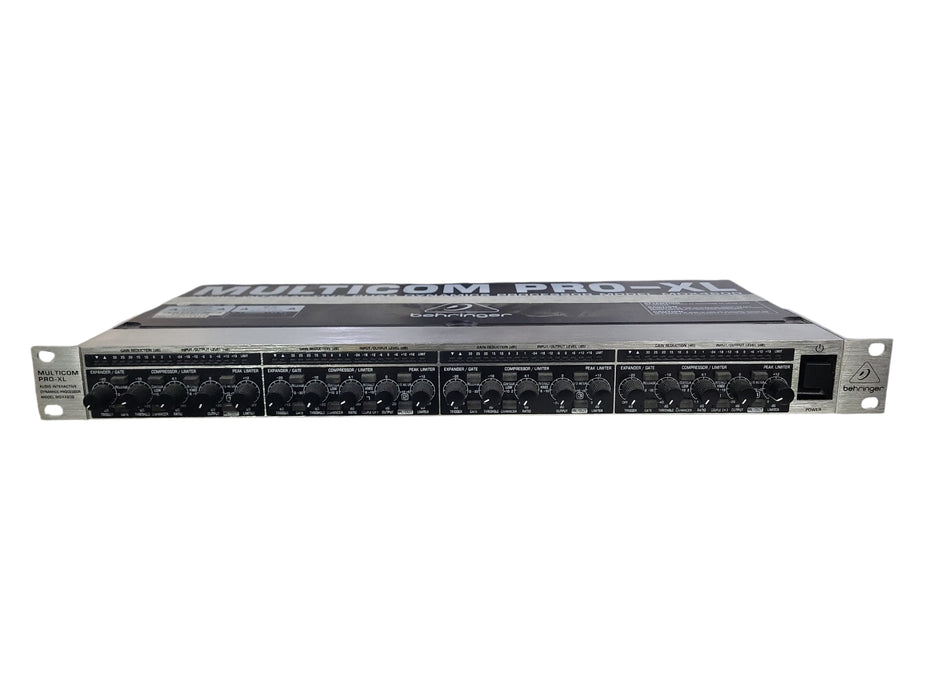 Behringer Multicom Pro-XL MDX 4600 Audio Interactive Quad Dynamics Processor