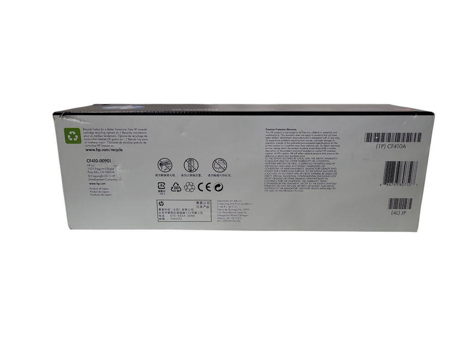 NEW HP CF410a Black Toner Cartridge 410A Genuine